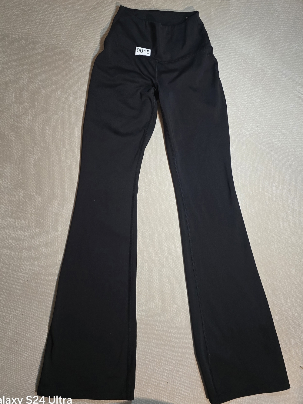 VS PINK Active Performance Black flare leggings  Athleisure Streetwear Size XS